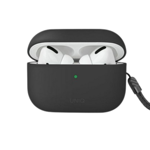 UNIQ Lino Hybrid Liquid Silicon AirPods Pro 2nd Gen (2022) Case - Ash