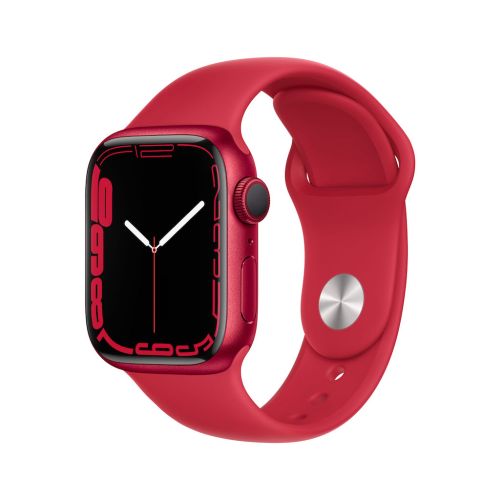 DEMO Apple Watch Series 7 GPS 41mm (PRODUCT) RED Aluminium - Sport Band (PRODUCT) RED