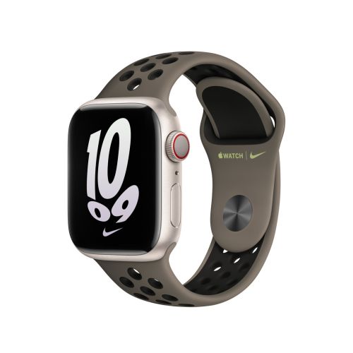 Grey nike apple watch band shop