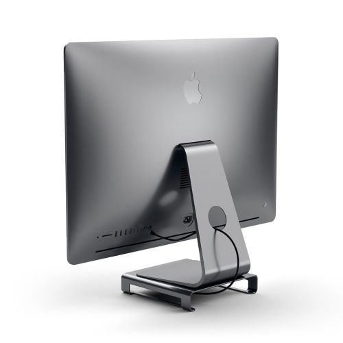 Satechi USB-C Aluminum Monitor Stand Hub for iMac - Space Grey