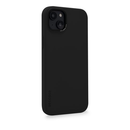 DECODED Silicone Backcover w/MagSafe for iPhone 14 Plus - Charcoal