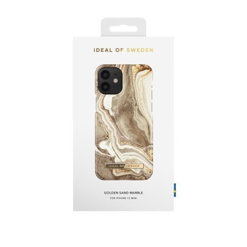 iDeal of Sweden Fashion Case Golden Sand Marble iPhone 12 Mini (5,4')