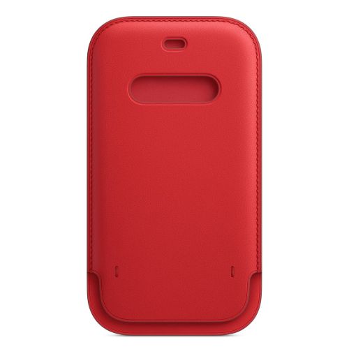 Apple iPhone 12 Pro Max Leather Sleeve w/MagSafe (PRODUCT) RED