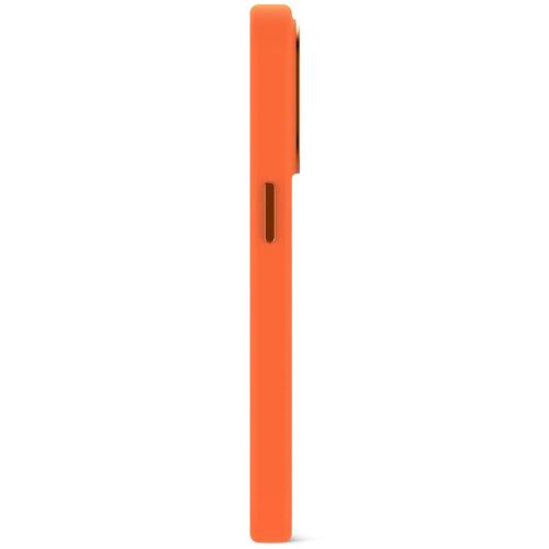 DECODED Silicone Backcover w/MagSafe for iPhone 15 Pro Max - Apricot Crush