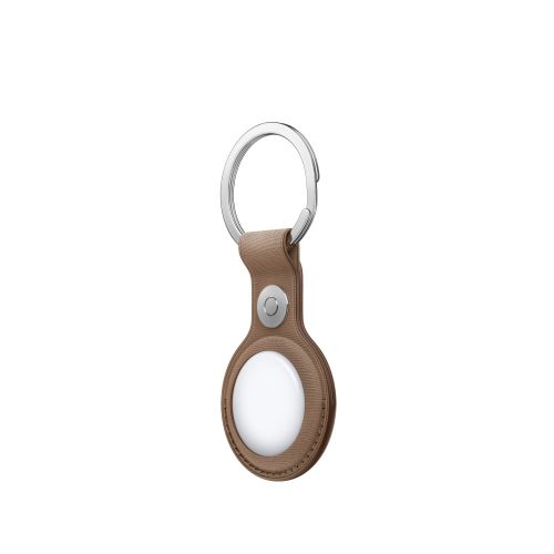 Apple AirTag FineWoven Key Ring - Taupe