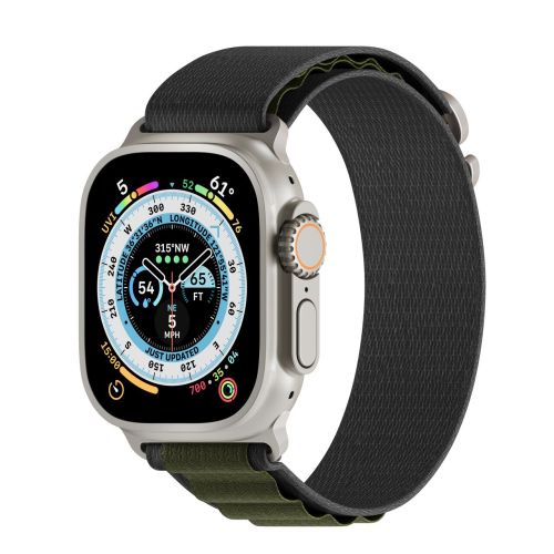 NEXT.ONE Adventure Loop for Apple Watch 45/49mm - Gray/Green