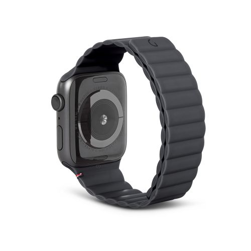 Decoded Silicone Magnetic Traction Strap for Apple Watch 38/40/41 mm - Charcoal